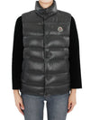 Kids TIB logo patch padded vest dark gray 1A12620 68950 918 12 14A Adults can wear - MONCLER - BALAAN 3