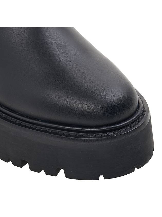 Bulky Calfskin High Long Boots Black - CELINE - BALAAN 10