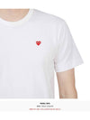 Comme des Gar ons Mini Red Waffen Men s Short Sleeve T Shirt AZ T304 051 2 - COMME DES GARCONS PLAY - BALAAN 8