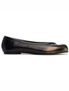 Tabi Leather Ballerina Flats Brown - MAISON MARGIELA - BALAAN 2