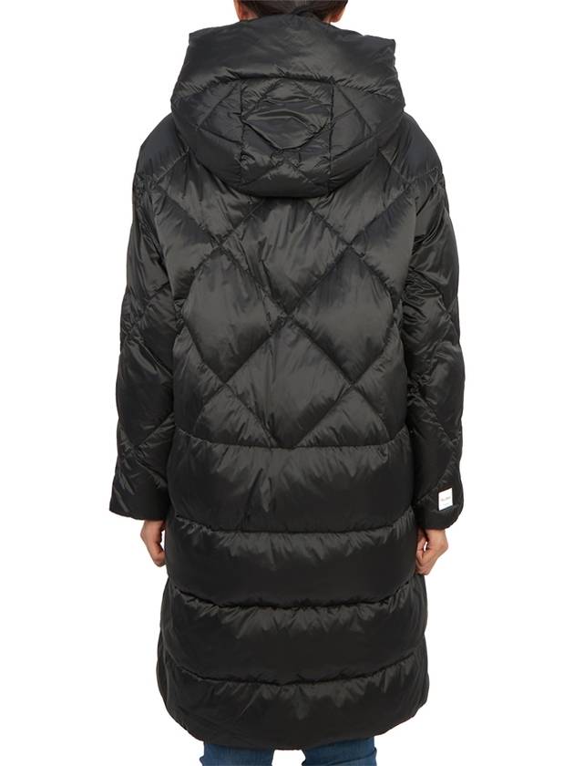 Trefe Hooded Long Padding Black - MAX MARA - BALAAN 5