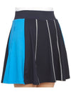 Women's Jolie Striped Golf Skirt Navy - J.LINDEBERG - BALAAN 10