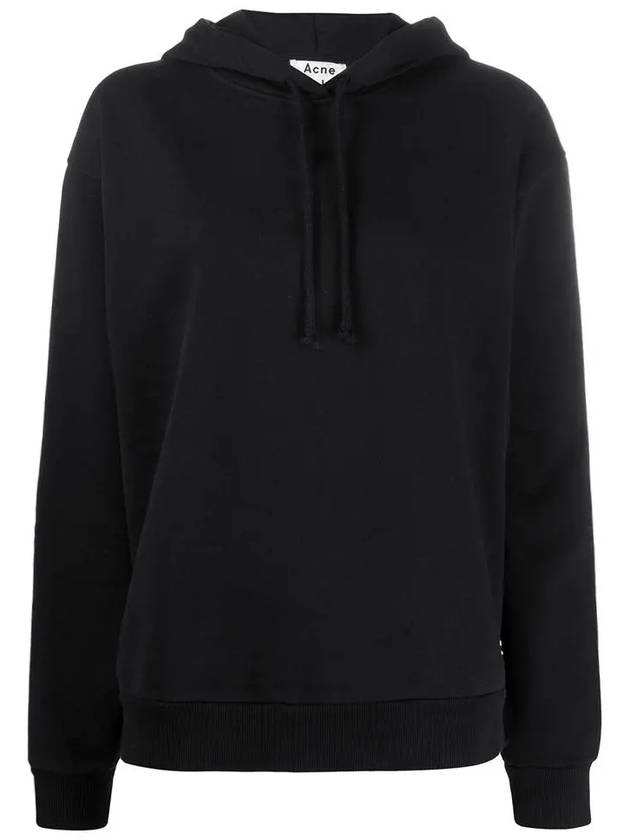 Contrast Tape Hoodie Black - ACNE STUDIOS - BALAAN 3