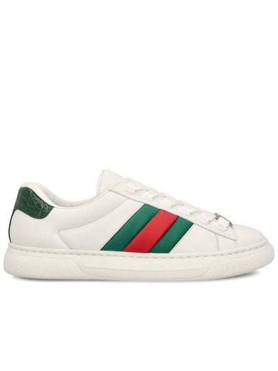 Men's Ace Low Top Sneakers White - GUCCI - BALAAN 2