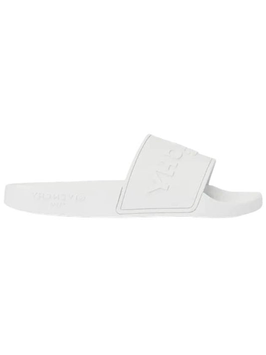 logo slippers white - GIVENCHY - BALAAN.