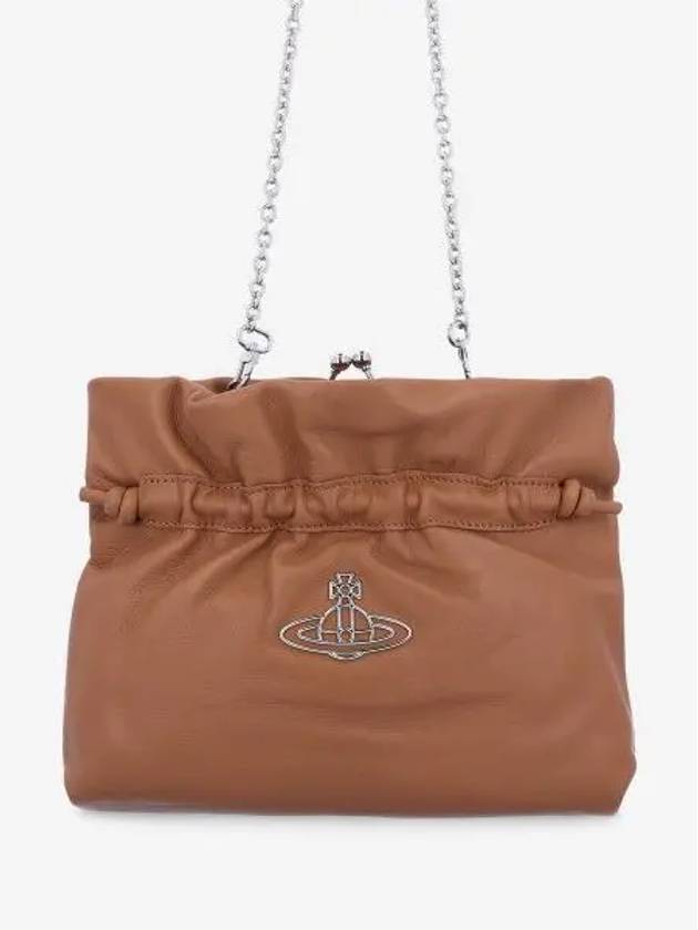 Eva Nappa Leather Bucket Bag Brown - VIVIENNE WESTWOOD - BALAAN 2