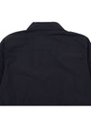 Lens Wappen Double Pocket Over Long Sleeve Shirt Black - CP COMPANY - BALAAN 10