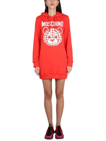 knee length one-piece dress 04300528 3127 - MOSCHINO - BALAAN 2