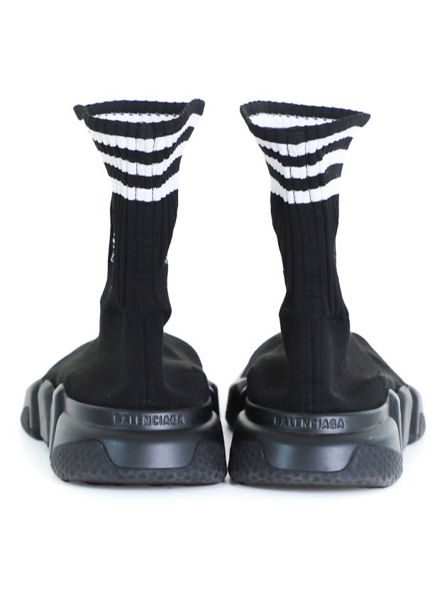 42 x Adidas Valdidas Speedrunner Socks Sneakers Black - BALENCIAGA - BALAAN 3