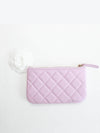 Season CC Logo Pouch Caviar Pink Champagne Gold AP3980 B16267 NW780 - CHANEL - BALAAN 5