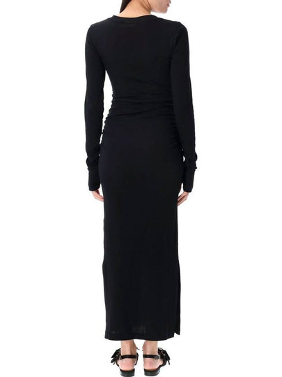 Rib long dress - GANNI - BALAAN 2