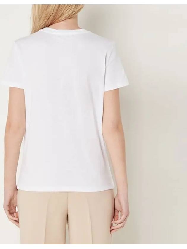 PAPAIA Short Sleeve T Shirt White - MAX MARA - BALAAN 4