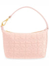 Butterfly Small Satin Shoulder Bag Pink - GANNI - BALAAN 2