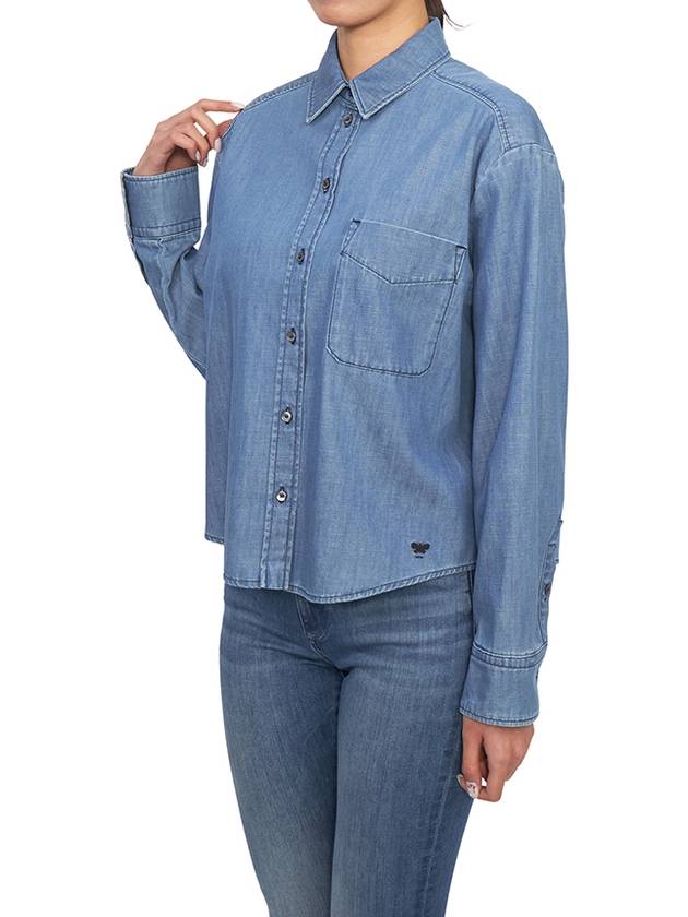 Clio denim shirt 25116031650 006 - MAX MARA - BALAAN 4