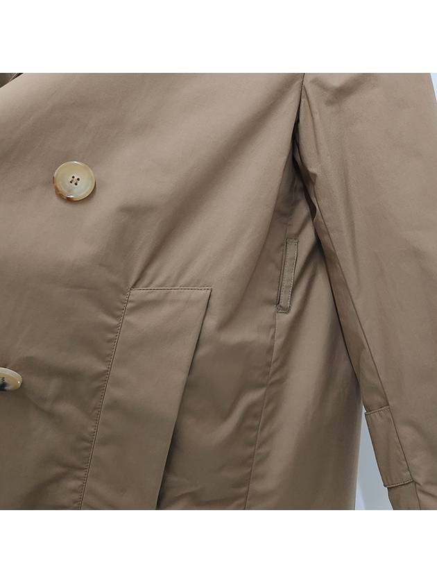 The Cube VTRENCH V Trench Water Repellent Trench Coat Caramel 2419021024600 011 - MAX MARA - BALAAN 6