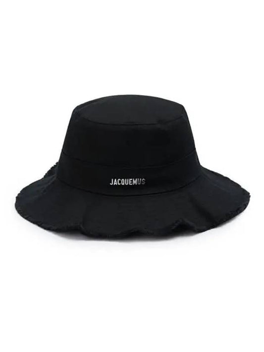 Le Bob Artichaut Bucket Hat Black - JACQUEMUS - BALAAN 2