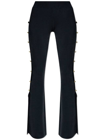 Versace Jeans Couture Knit Pants, Women's, Black - VERSACE - BALAAN 1