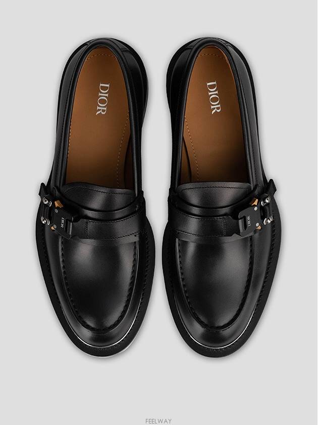 Evidence Smooth Calfskin Loafer Black - DIOR - BALAAN 3