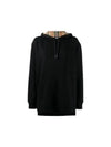 Check Lining Hoodie Black - BURBERRY - BALAAN 2