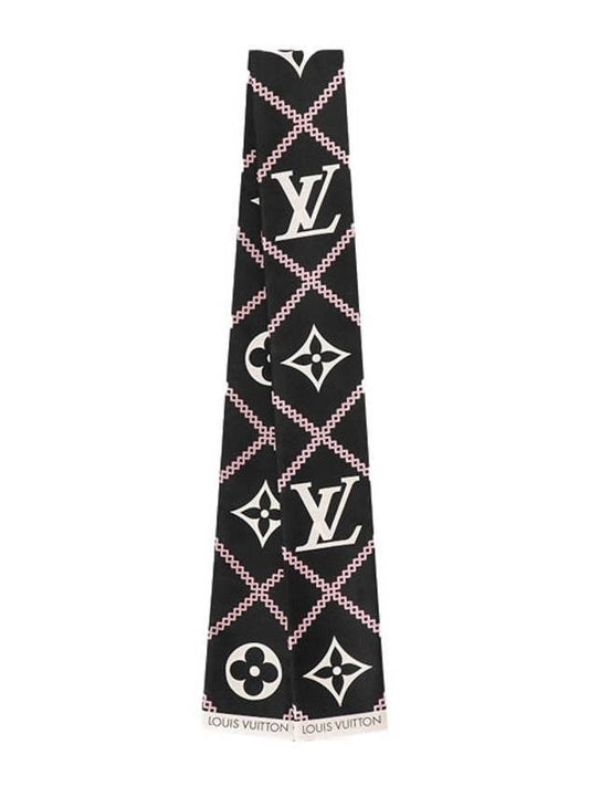 Croision Bandeau Scarf Black - LOUIS VUITTON - BALAAN 1