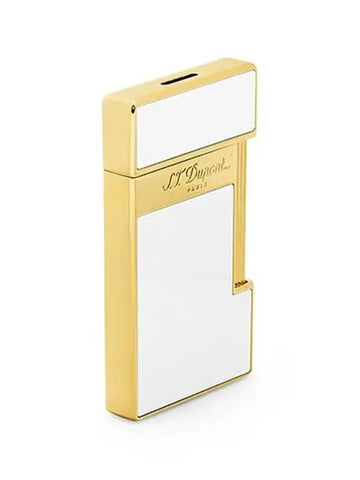 Dupont 028004 Slimy Golden White Lighter - S.T. DUPONT - BALAAN 1