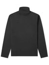 Emilio Roll Neck Long Sleeve Turtleneck Black - ACNE STUDIOS - BALAAN 2