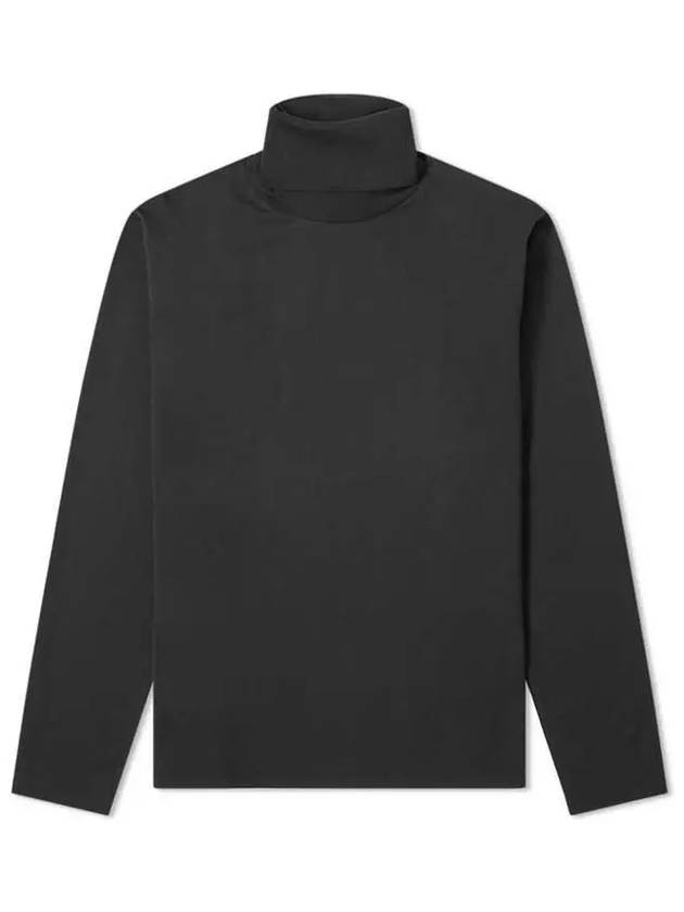 Emilio Roll Neck Long Sleeve Turtleneck Black - ACNE STUDIOS - BALAAN 2