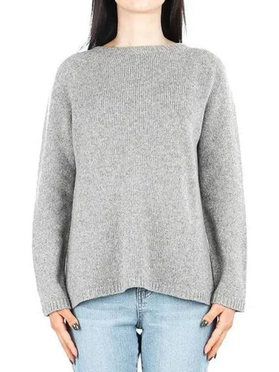 Women's Wool Cashmere Knit Top Grey - S MAX MARA - BALAAN 2