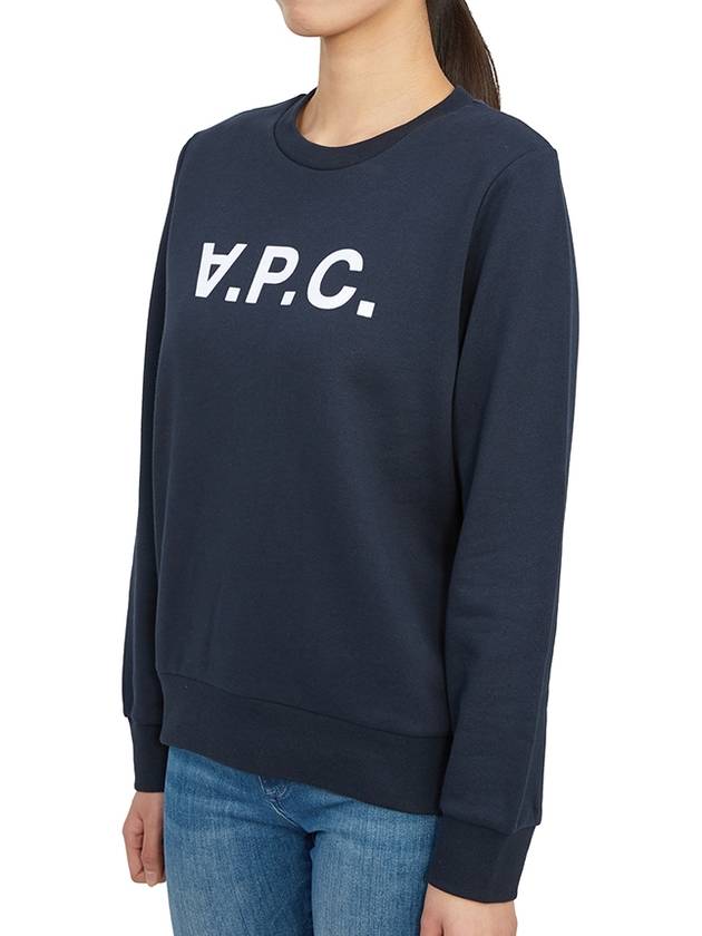 VPC Logo Sweatshirt Navy - A.P.C. - BALAAN 5