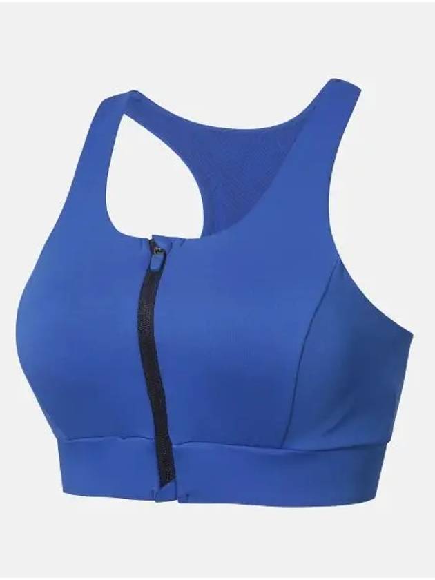 Women s High Support Front Open Bra Top Blue SP322TBR81 - DESCENTE - BALAAN 1