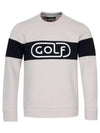 Men's Kameron Crew Neck Sweatshirt Moonbeam - J.LINDEBERG - BALAAN 2