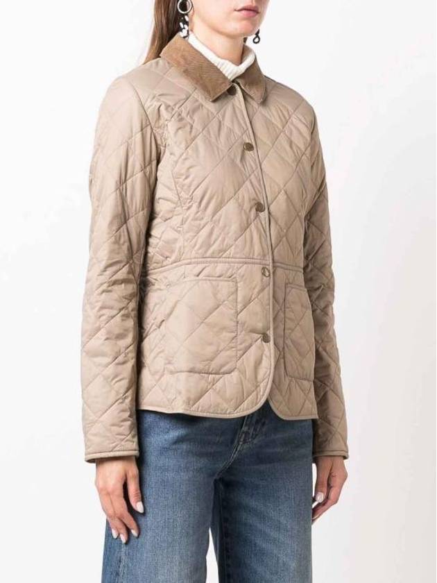 Deveron Quilting Jacket Beige - BARBOUR - BALAAN 4