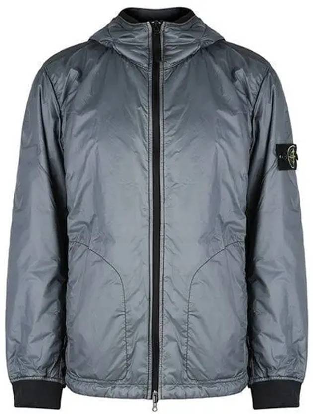 Compass Patch Hooded Jacket Lead Grey - STONE ISLAND - BALAAN 2