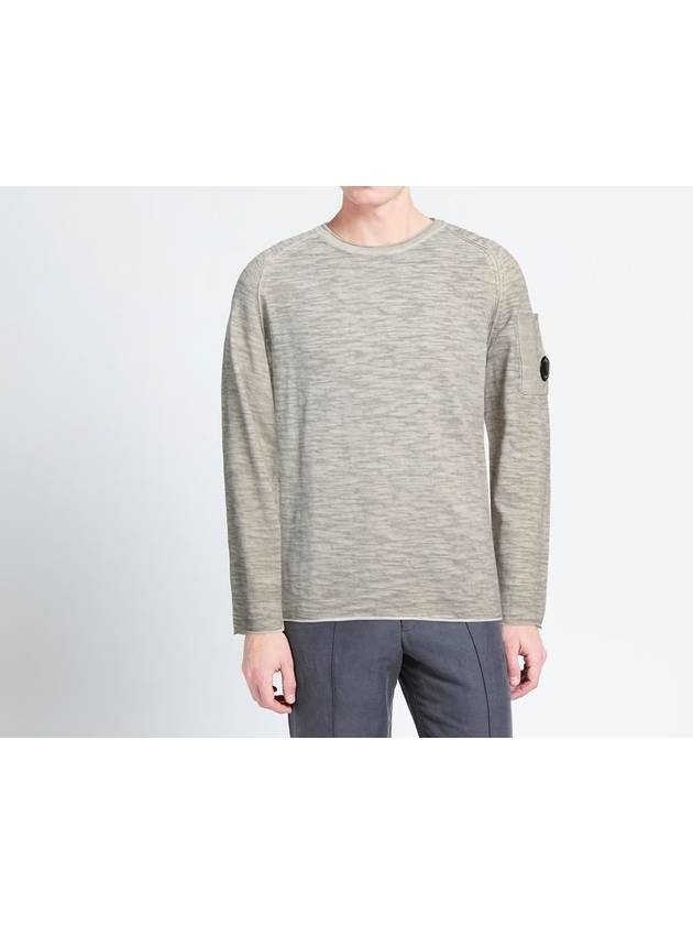 CP Company MALFILE FAST DYED SS crewneck KNIT - CP COMPANY - BALAAN 3