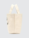 Cafe Kitsune Logo Small Eco Bag Tote Bag Latte - MAISON KITSUNE - BALAAN 2