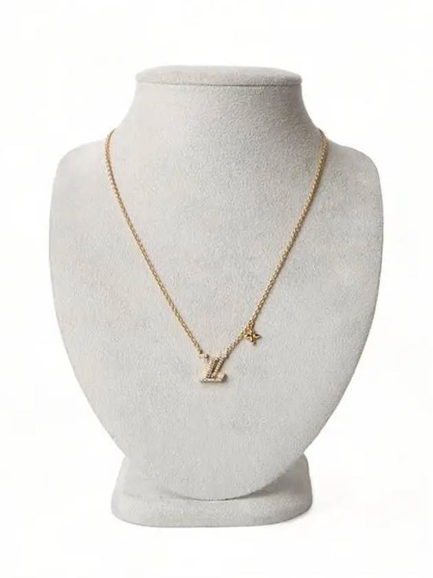 LV Iconic Crystal Necklace Gold - LOUIS VUITTON - BALAAN 5