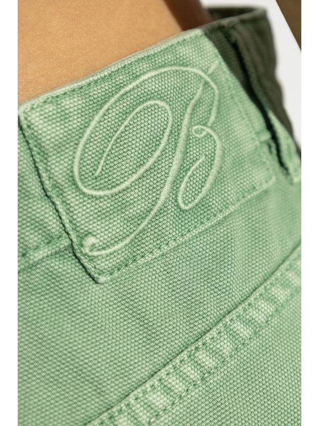 Blumarine Denim Skirt, Women's, Green - BLUMARINE - BALAAN 5