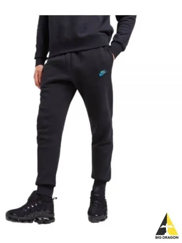 Sportswear Club Fleece Jogger Track Pants Black - NIKE - BALAAN 2