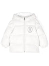 Moncler Baby SANYU Hooded Down Padding White - MONCLER - BALAAN 1