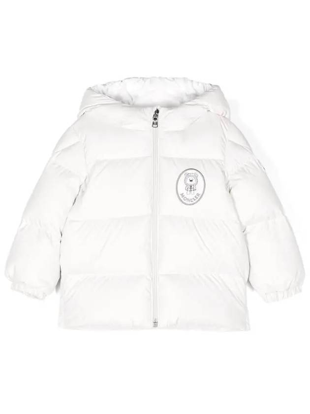 Moncler Baby SANYU Hooded Down Padding White - MONCLER - BALAAN 1