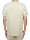 Men's Overdyed Item Logo Short Sleeve T-Shirt Light China Green - A.P.C. - BALAAN 6