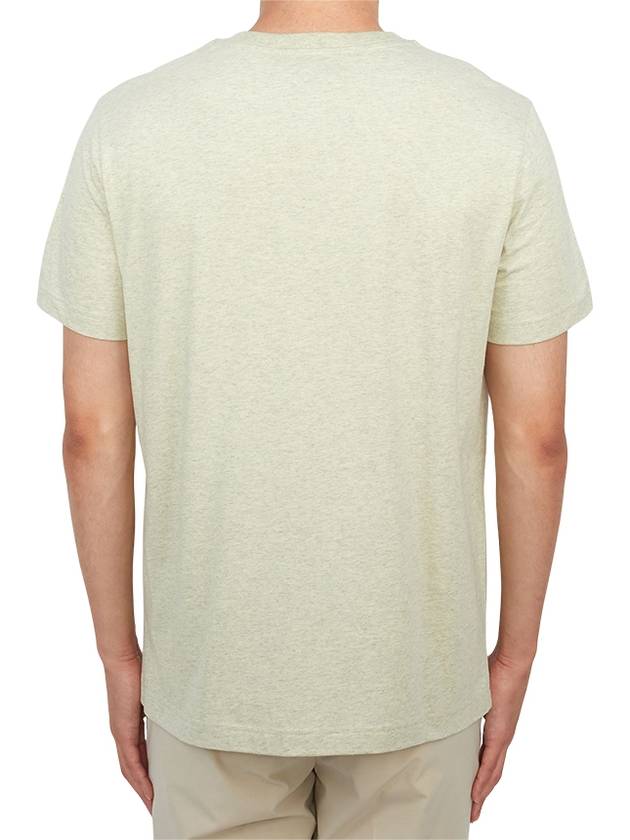 Men's Overdyed Item Logo Short Sleeve T-Shirt Light China Green - A.P.C. - BALAAN 6