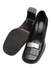 Black chunky heel shoes 37 half C - GUCCI - BALAAN 3