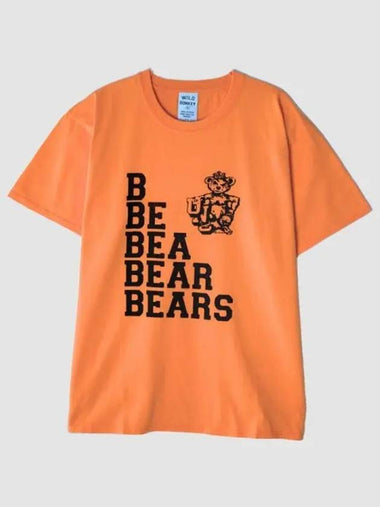 Bears short sleeve t shirt orange 271515 1059205 - WILD DONKEY - BALAAN 1