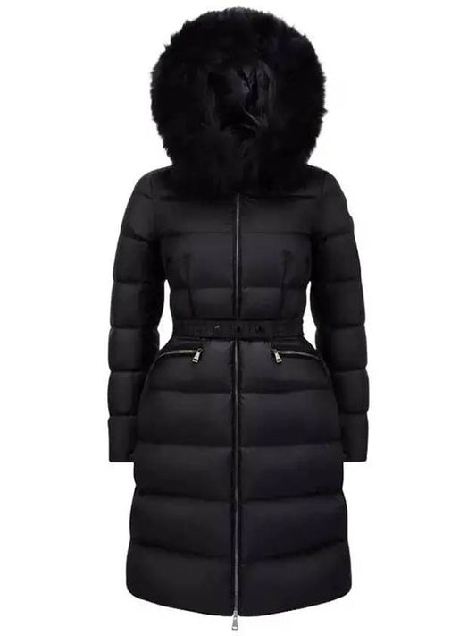 Women's Boedic Long Padding Black - MONCLER - BALAAN 2