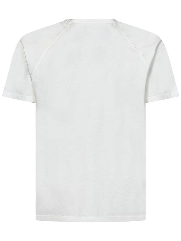 70/2 Mercerized Jersey Logo Short Sleeve T-Shirt White - CP COMPANY - BALAAN 3