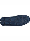 Gancini Ornament Driving Shoes Navy - SALVATORE FERRAGAMO - BALAAN 10