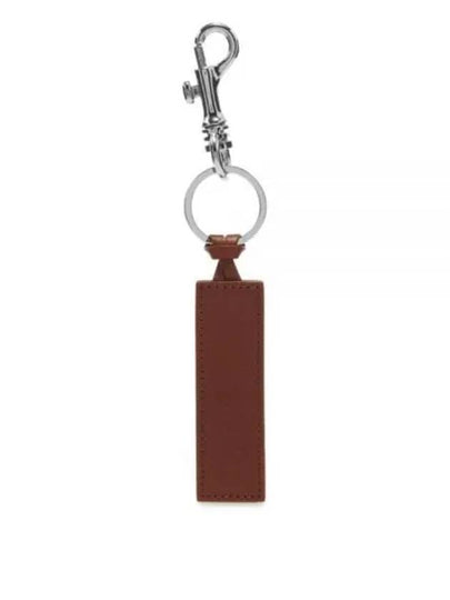 Logo Leather Key Holder Brown - A.P.C. - BALAAN 2