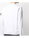 Wappen Patch Cotton Knit Top White - STONE ISLAND - BALAAN 6