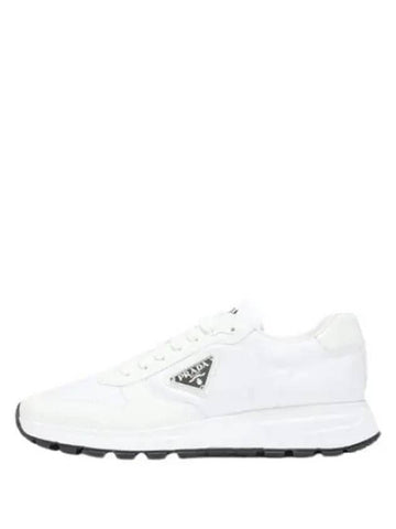 triangle logo low sneakers men s - PRADA - BALAAN 1